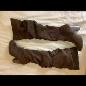 Brown Knee High Boots size 8.5